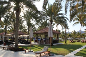 Al Bustan Palace Hotel grounds