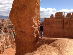 cliff at Bryce National Park