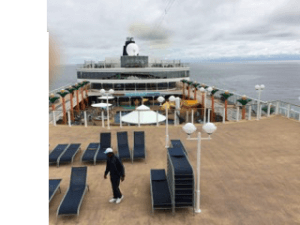 top deck of the Norwegian Jewel