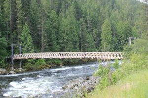 Bridge over Lochsa River