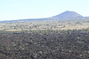 Lava field at Lava Beds National Monument