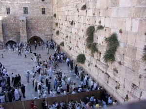 Jews at the Western Wall