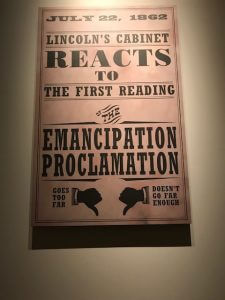 Emancipation Proclamation poster