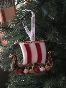Viking Ship ornament.