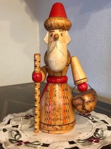 Wooden St. Nicholas from Prague