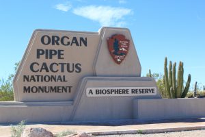 Organ Pipe National Monument Sign