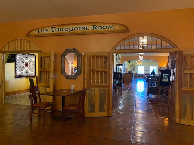 The Turquoise room restaurant